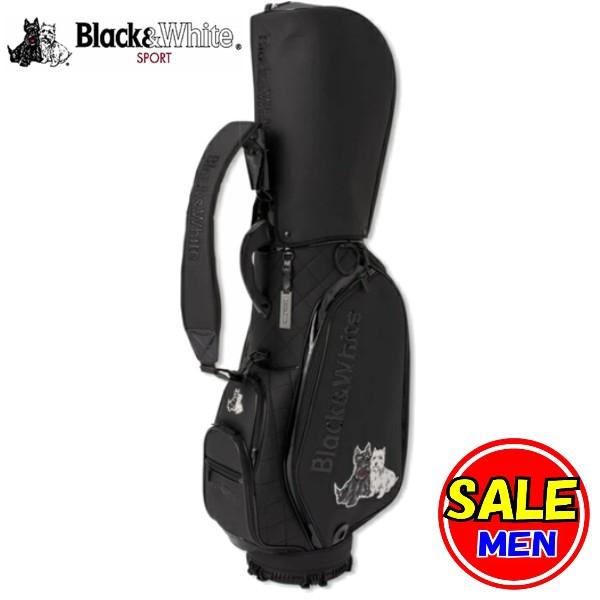40％OFF！セール ブラック＆ホワイト /Black&White キャディバッグ/9型