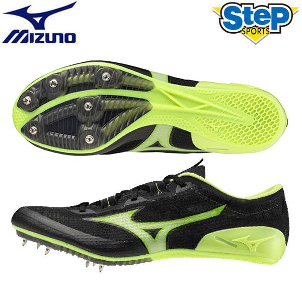 Mizuno スパイクシューズ ブラック/ライム FLV1223 26センチ ミズノ