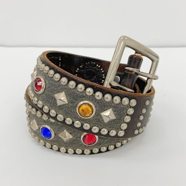 HTC エイチティーシー スタッズ ベルト SOLID BRASS LOVE&HATE