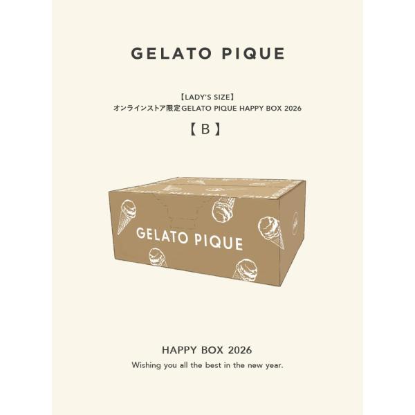 ルームウェア・パジャマ LADY'S SIZE GELATO PIQUE HAPPY BOX 2026 gelato pique（ジェラートピケ） 2026年福袋 GELATO PIQUE LADY'S SIZE
