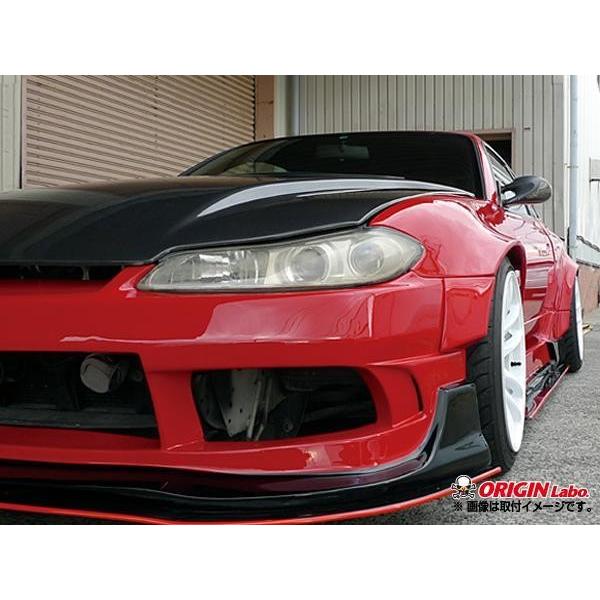 S15 シルビア フロントフェンダー +75mm 左右セット ORIGIN Labo