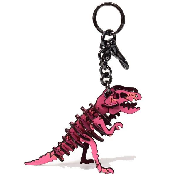 COACH（コーチ） キーホルダー グラブタンレザー スモール プリン