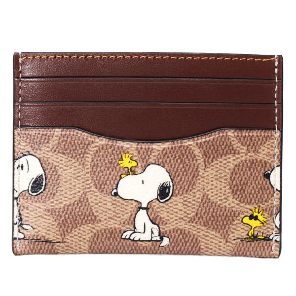 COACH（コーチ） カードケース スヌーピー ピーナッツ コラボ