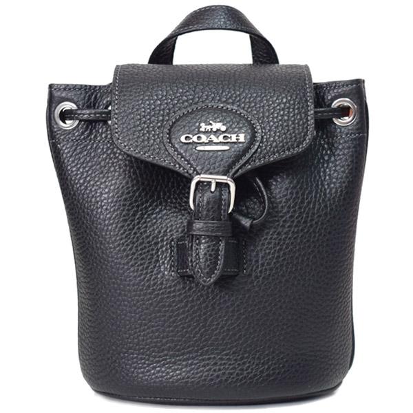 COACH（コーチ） バッグ ぺブルレザー アメリア ロゴ コンバーチブル