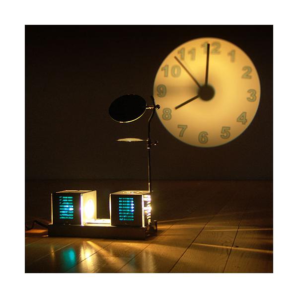 送料無料☆ Projector Clock プロジェクタークロック : plywood - 通販