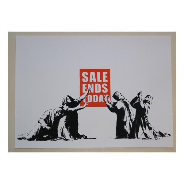 Banksy バンクシー SALE ENDS シルクスクリーン プリント WCP SCREEN