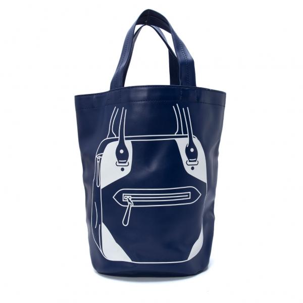 COMME des GARCONS（コムデギャルソン） フェイクレザーPVCバッグ