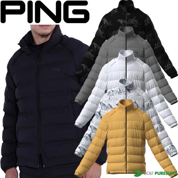 PING（ピン） ゴルフ 長袖 2WAY フルジップ 中綿 ブルゾン 全方向