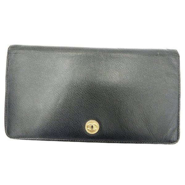 CHANEL（シャネル） ココボタン 二つ折り長財布 中古 送料無料 : 京都