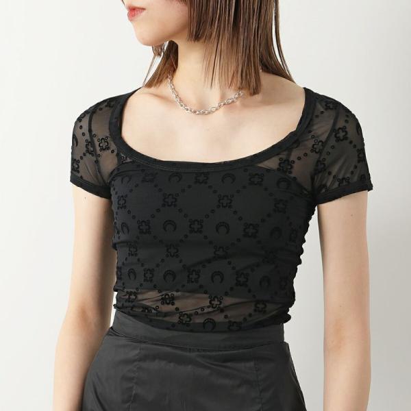 MARINE SERRE（マリーンセル） マリーン セル カットソー Moonogram