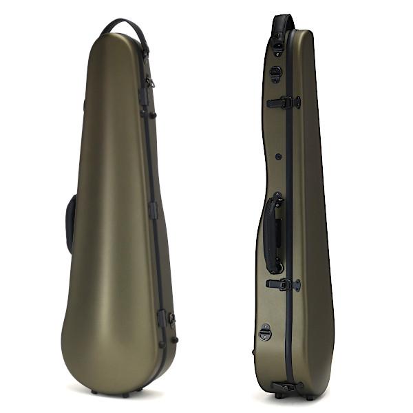 カーボンマック CFV-2S サテンカラー S-OLV オリーブ バイオリンケース