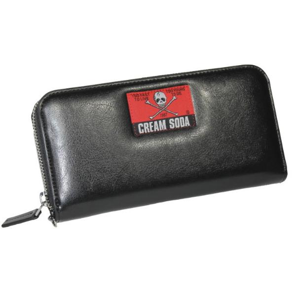 クリームソーダ（CREAM SODA） CSラウンドファスナーウォレット