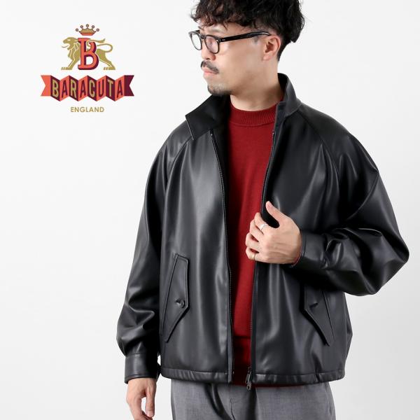 BARACUTA（バラクータ） G4 ボックスジャケット フェイクレザー