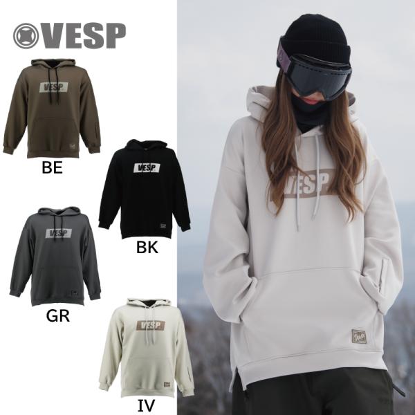 VESP（ベスプ） 24-25モデル メンズ レディース スウェット 撥水