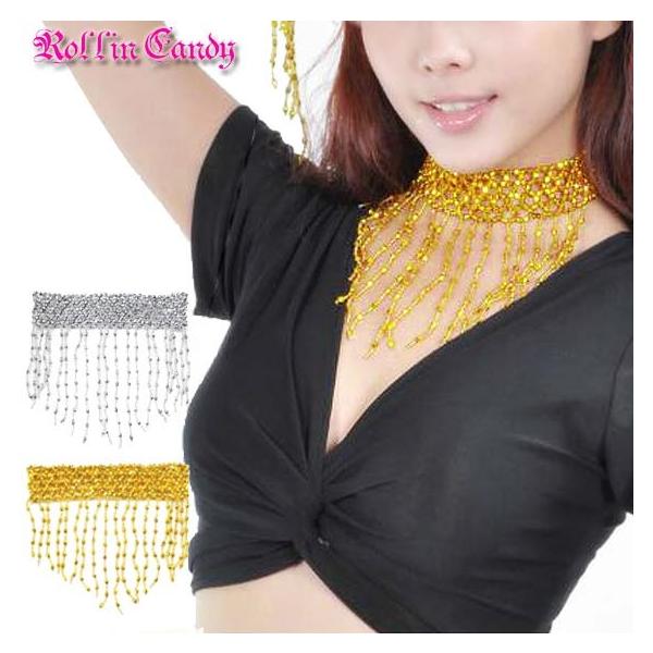 ベリーダンス 衣装 おまけ付き（チョーカー） ダンス衣装・ステージ