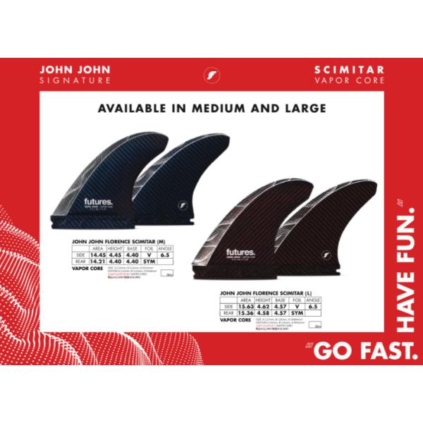日本正規品 futures jjf scimitar vapor core john florence