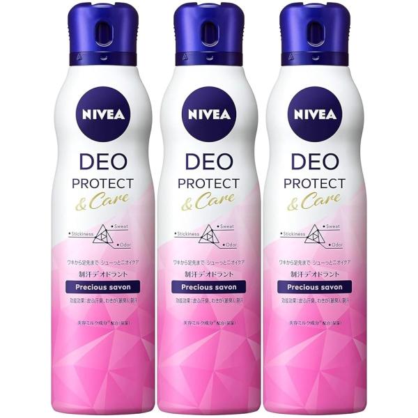 NIVEA（ニベア） スプレー デオプロテクト & ケア プレシャスサボンの