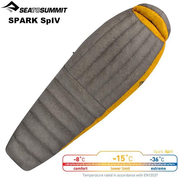 ダウンシュラフの比較｜スパークSpIV｜シートゥサミット登山道具比較