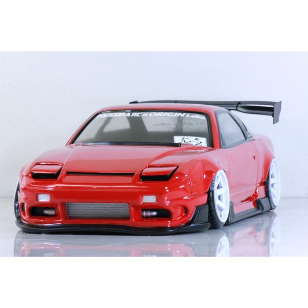街*星様 パンドラ NISSAN 180SX ボディ未走行 塗装済み パンドラRC(Pandora RC)/PAB-3147/NISSAN 180SX <ORIGIN公認>クリア