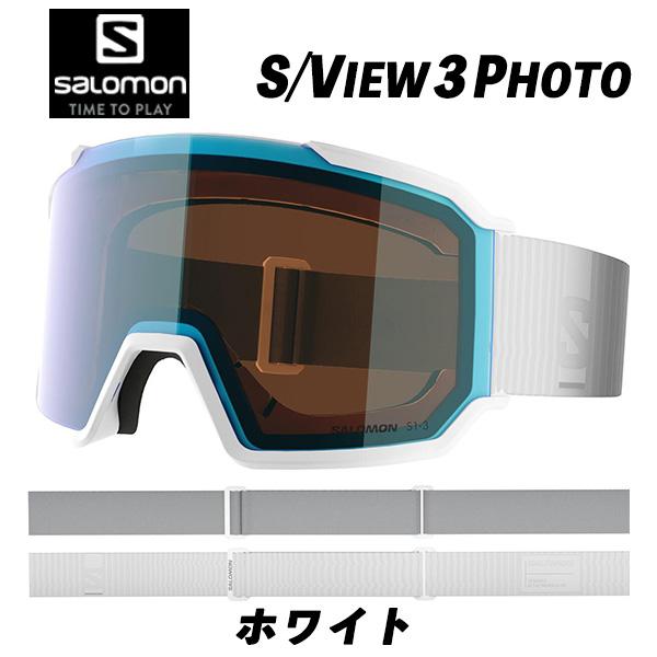 SALOMON（サロモン） 25/26 S/VIEW 3 PHOTO (WHITE) 調光レンズ
