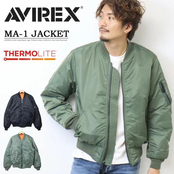AVIREX（アヴィレックス） MA-1 ジャケット コマーシャル ブルゾン