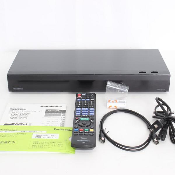 ボーナスストア+5％【美品】パナソニック 全自動ディーガ DMR-2X202