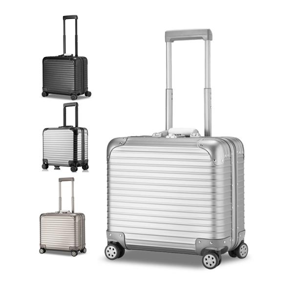 スーツケース アルミ合金ボディ アルミキャリーケース 18インチ