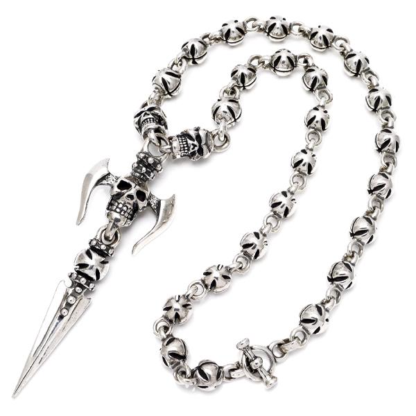 Travis Walker（トラヴィスワーカー） ネックレス アックススカルw