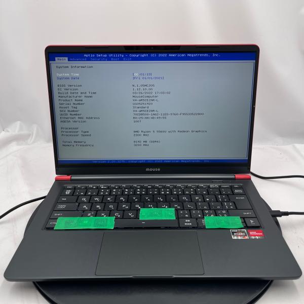 マウスコンピューター（MouseComputer） ☆キー破損/ジャンク☆ Mouse