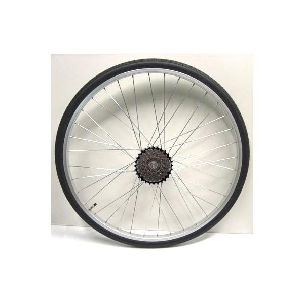 ワールド 26インチ リアホイール アルミリム ローラーブレーキ付き