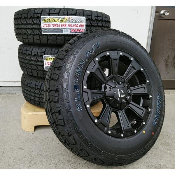 エクストレイル KENDA KR28 オールテレーン 225/70R16 タイヤホイール