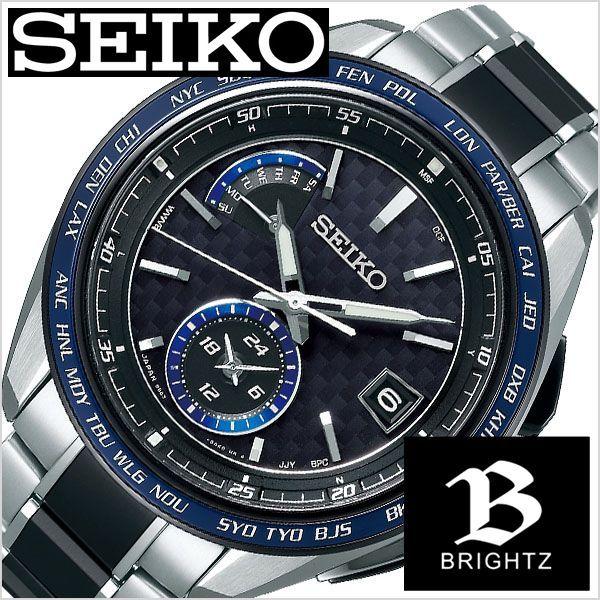 BRIGHTZ セイコー ブライツ 時計 SEIKO メンズ ブラック SAGA261 正規