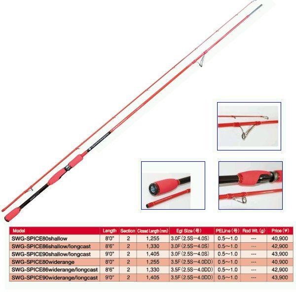 BREADEN（ブリーデン） SWG SPICE 90 widerange Longcast(スパイス90WR