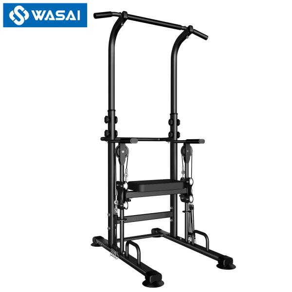 WASAI ワサイ 懸垂マシン 懸垂器具 ぶら下がり健康器 【アシスト付き