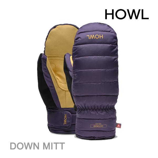 スノーボード グローブ ミトン HOWL DOWN MITT / GRAPE（23-24 2024