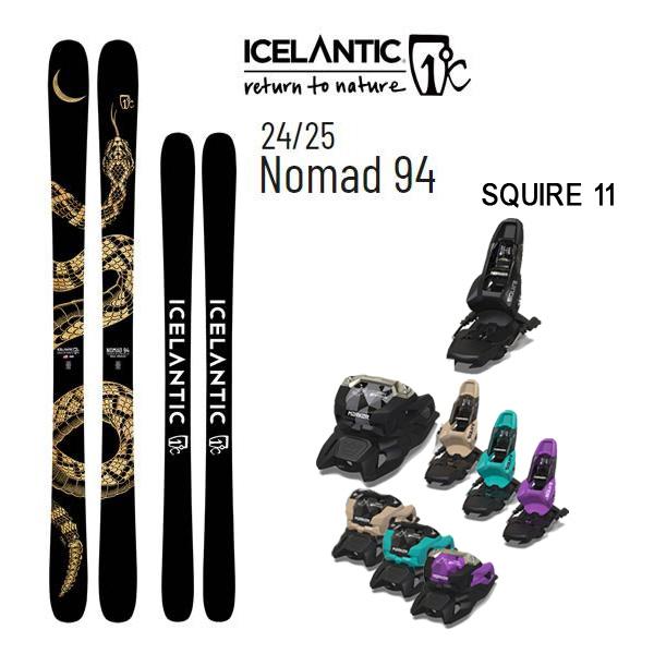 ICELANTIC アイスランティック スキー NOMADO 94 (24-25 2025) + 25