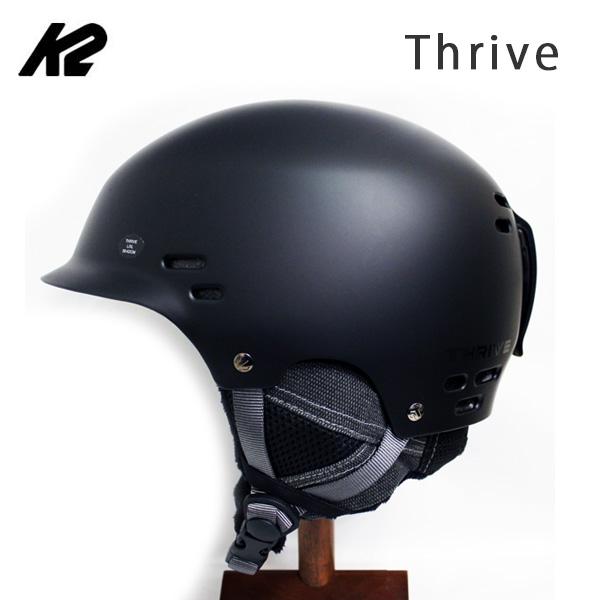 K2 ヘルメット Thrive / BLACK (24-25 2025) スキー スノーボード