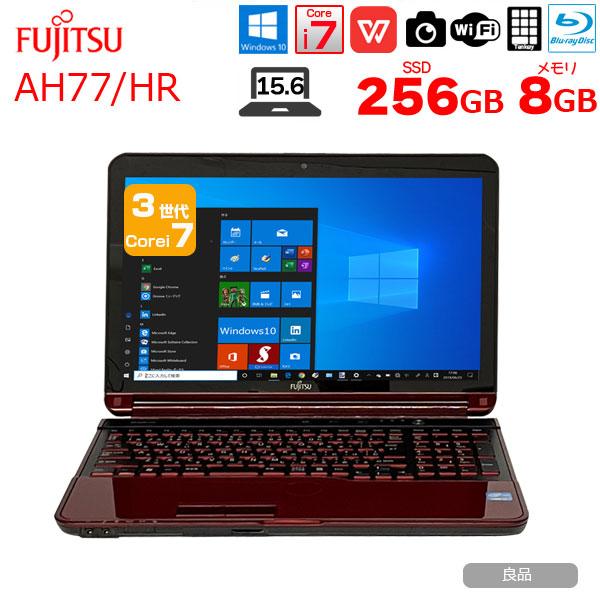 富士通（FUJITSU） LIFEBOOK AH77/HR 中古 ノート Office Win10 home
