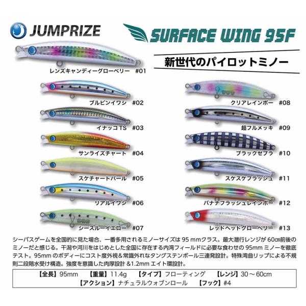JUMPRIZE（ジャンプライズ） サーフェスウイング95F : ウインズヤフー
