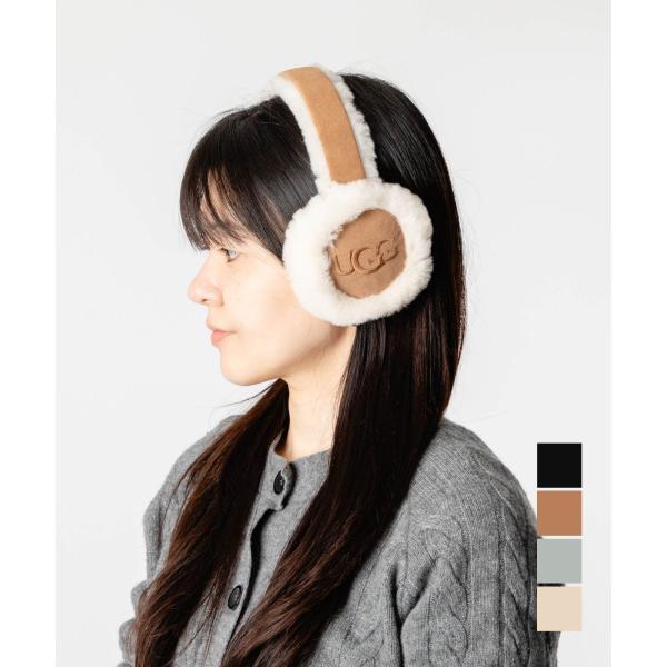 UGG（アグ） UGG WOMEN'S SHEEPSKIN EMBROIDERY EARMUFF シープスキン