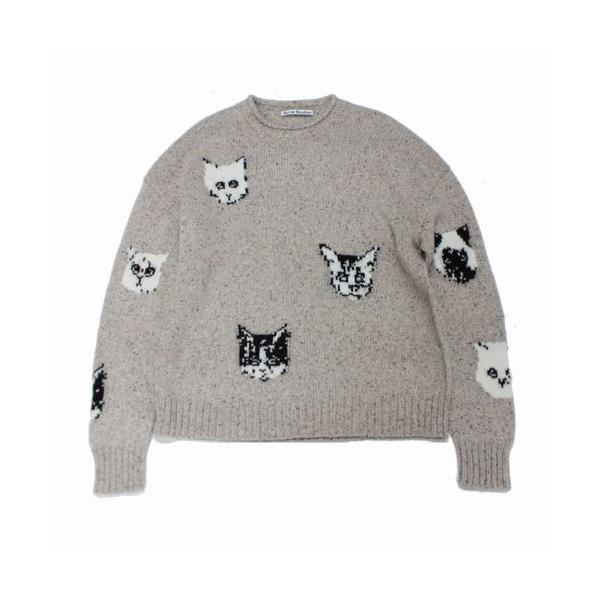 Acne Studios アクネ ストゥディオズ 24AW CAT JACQUARD JUMPER