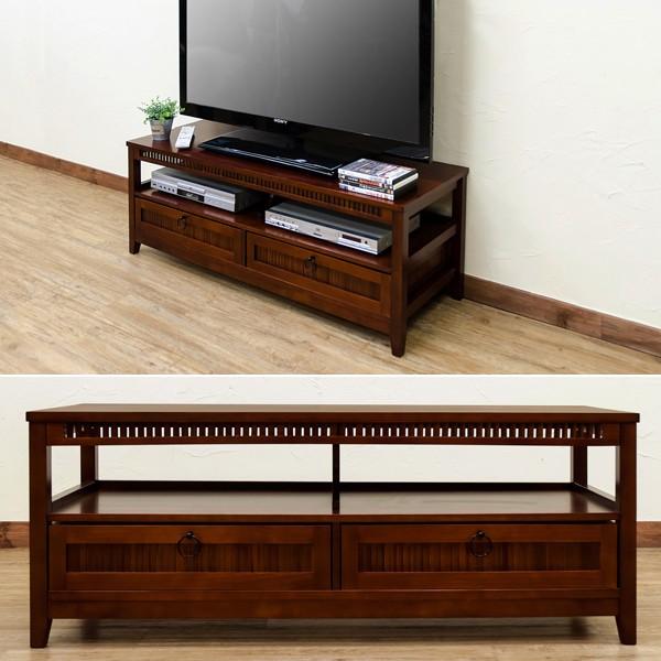 テレビボード 木製 竹 バンブー アジアン TV台 52型まで対応 : うさぎ