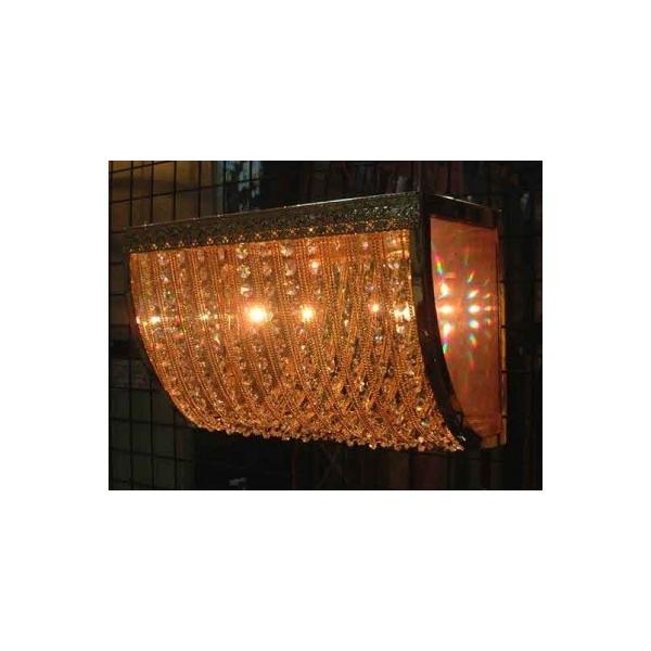 ゴールドキングシャンデリア ナイアガラ 横幅400mm【YDC-649