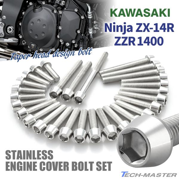 TECHーMASTER（テックマスター） ニンジャ ZX-14R ZZR1400 エンジン