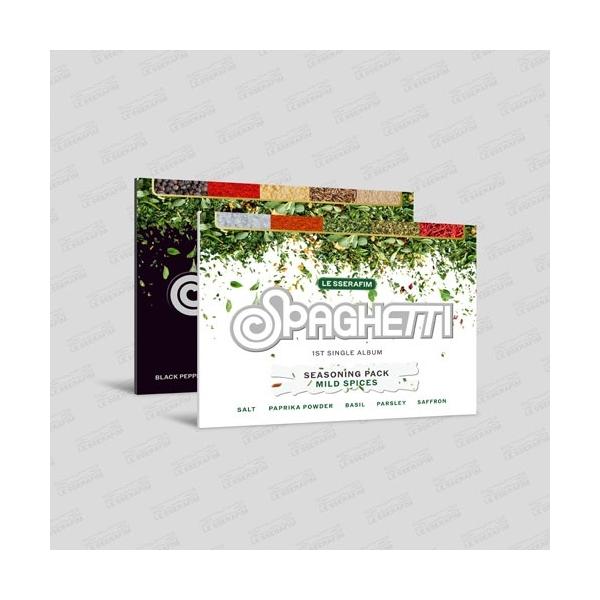 LE SSERAFIM SPAGHETTI: 1st Single (Weverse Albums ver.)(ランダム