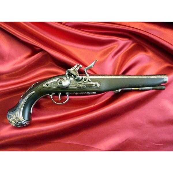 KTW ハンマー式エアコッキング フリントロックピストル 送料無料