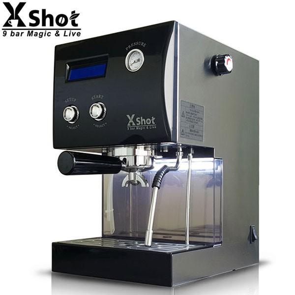 多機能エスプレッソマシン ＆ドリップマシン X Shot (黒) 取寄品／日付