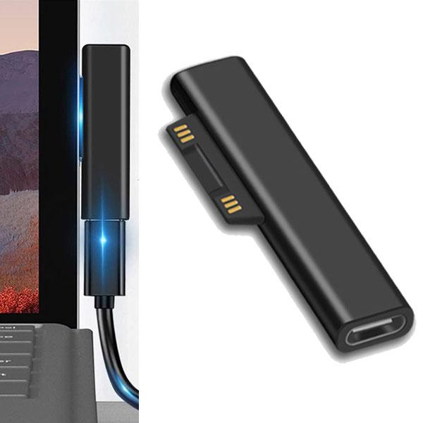 Surface サーフェス 急速充電器 変換アダプター USB タイプC PD充電器