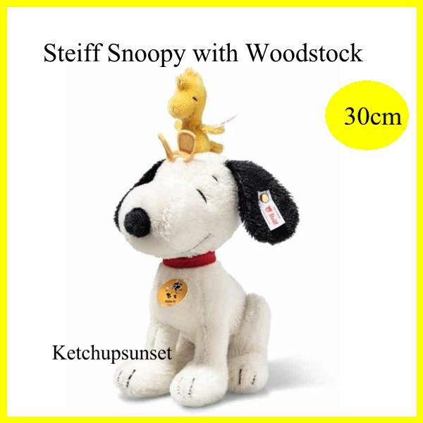 Steiff（シュタイフ） テディベア Steiff Snoopy with Woodstock 2025