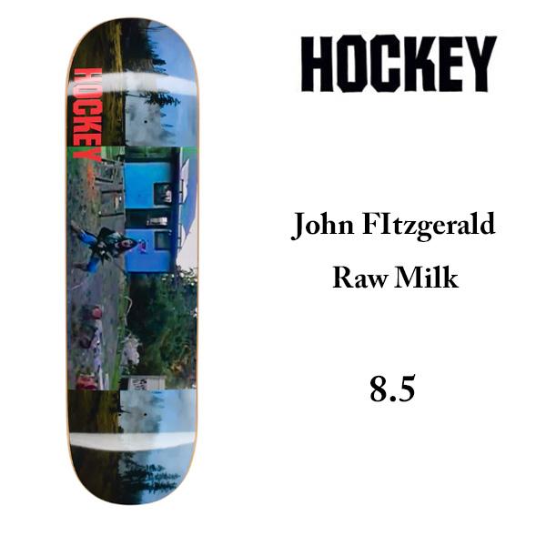 HOCKEY デッキ 【8.5インチ】HOCKEY SKATEBOARD John FItzgerald Raw